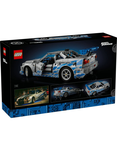 LEGO-42210,Lego Technic 2 Fast 2 Furious Nissan Skyline Gt-r R34 42210