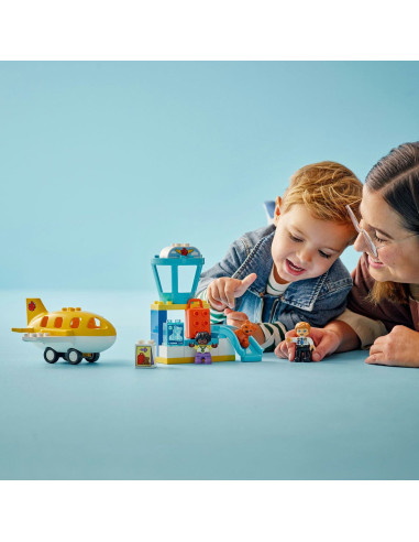 LEGO-10443,Lego Duplo Prima Oara La Aeroport 10443