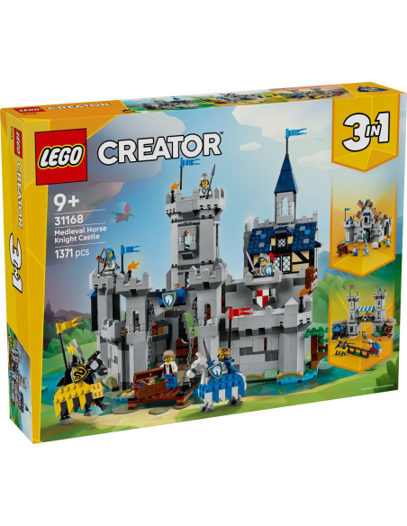 LEGO-31168,Lego Creator Castel Medieval Cu Cai Si Cavaleri 31168