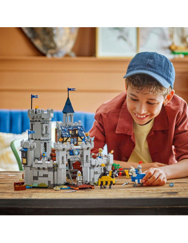 LEGO-31168,Lego Creator Castel Medieval Cu Cai Si Cavaleri 31168