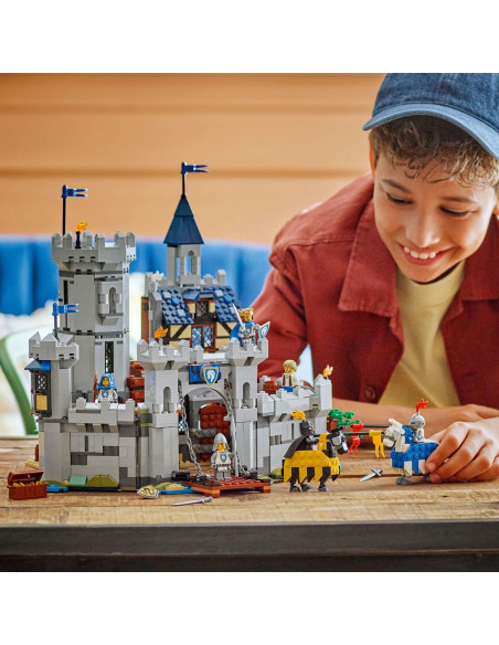 LEGO-31168,Lego Creator Castel Medieval Cu Cai Si Cavaleri 31168