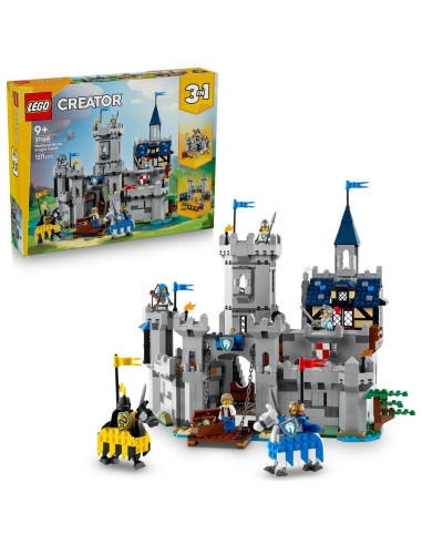 LEGO-31168,Lego Creator Castel Medieval Cu Cai Si Cavaleri 31168