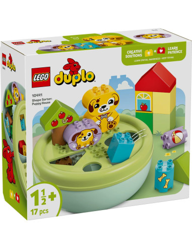 LEGO-10441,Lego Duplo Sortator De Forme Casa Pentru Catei 10441