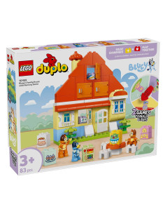 LEGO-10459,Lego Duplo Casa De Familie A Lui Blue Cu Joc De Memorie 10459