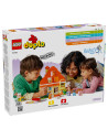 LEGO-10459,Lego Duplo Casa De Familie A Lui Blue Cu Joc De Memorie 10459