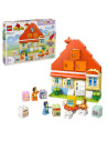 LEGO-10459,Lego Duplo Casa De Familie A Lui Blue Cu Joc De Memorie 10459