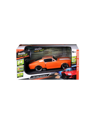 MST81520,Maisto Masinuta Cu Telecomanda 2.4ghz Ford Mustang Gt 1967 Scara 1 La 24
