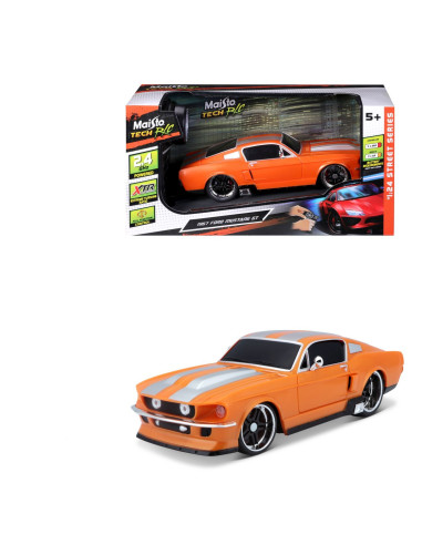 MST81520,Maisto Masinuta Cu Telecomanda 2.4ghz Ford Mustang Gt 1967 Scara 1 La 24