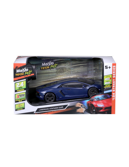MST81522,Maisto Masinuta Cu Telecomanda 2.4ghz Lamborghini Aventador Coupe Scara 1 La 24