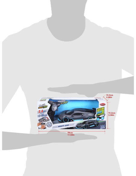 MST82333,Maisto Masinuta Premium Cu Telecomanda Bugatti Divo 2.4 Ghz Reincarcabila Scara 1 La 24 MST82333,Maisto Masinuta Premium Cu Telecomanda Bugatti Divo 2.4 Ghz Reincarcabila Scara 1 La 24