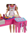 MTJCT06,Barbie Si Teresa Reteta Pentru Prietenie Set Papusa Teresa Si Bucatarie Cu Accesorii