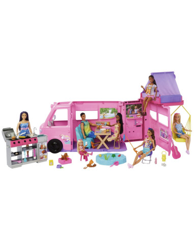 MTHRJ78,Barbie Rulota De Vis Cu Accesorii MTHRJ78,Barbie Rulota De Vis Cu Accesorii