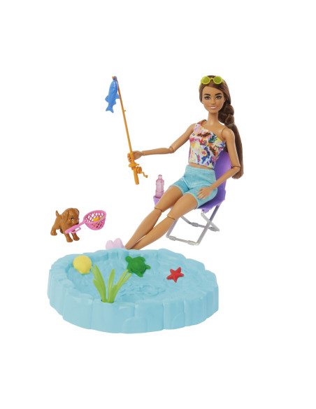 MTHRJ78,Barbie Rulota De Vis Cu Accesorii MTHRJ78,Barbie Rulota De Vis Cu Accesorii