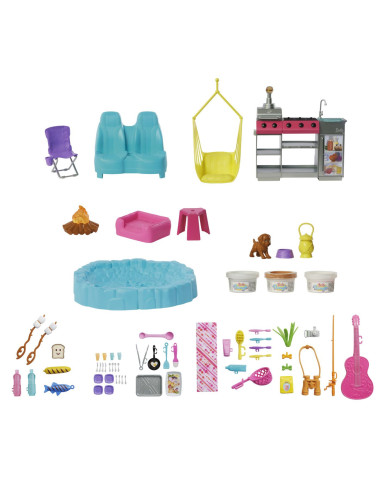 MTHRJ78,Barbie Rulota De Vis Cu Accesorii MTHRJ78,Barbie Rulota De Vis Cu Accesorii