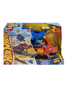 MTJBM72,Hot Wheels City Transportator Suprem Cu 2 Dragoni