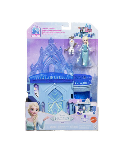 MTJDP63,Disney Frozen Set De Joaca Papusa Elsa Si Castelul De Gheata Cu Accesorii