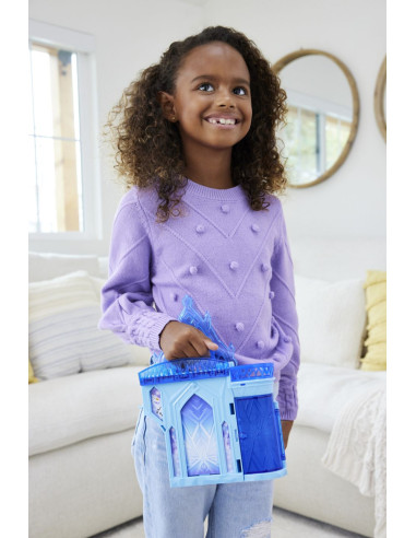 MTJDP63,Disney Frozen Set De Joaca Papusa Elsa Si Castelul De Gheata Cu Accesorii