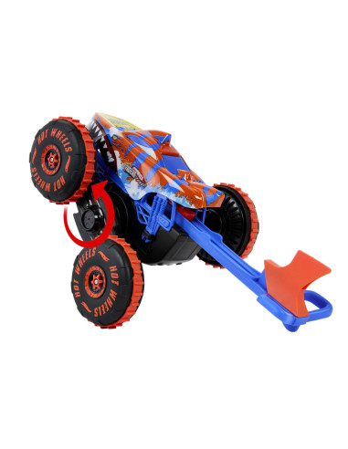 MTJFR39,Hot Wheels Monster Truck Sharks Vs Dinos Masina Cu Telecomanda Tiger Shark Climber
