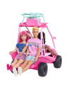 MTJFV68,Barbie Mysteries Detectivi Pe Plaja Masinuta Buggy Si Accesorii