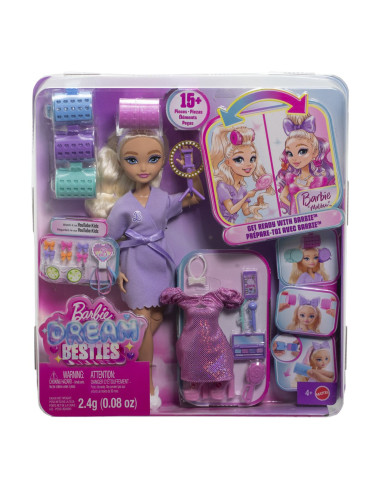 MTJGG38,Barbie Dream Besties Papusa Barbie Malibu Cu Accesorii Fashion