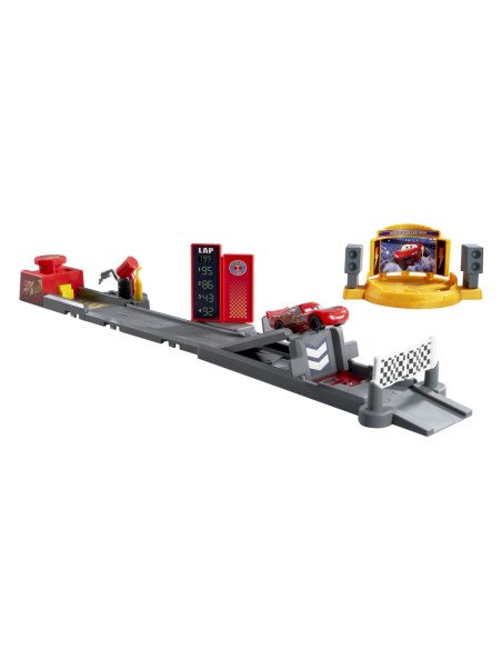 MTJDJ02,Cars Set De Joaca Pista De Lansare Si Masinuta Fulger Mcqueen