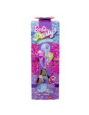 MTJFY66,Barbie Set Party Unboxed Reveal Papusa Barbie Violet Cu 10 Accesorii Surpriza