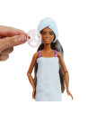 MTJFY66,Barbie Set Party Unboxed Reveal Papusa Barbie Violet Cu 10 Accesorii Surpriza