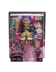 MTJBG76,Monster High Ziua De Nastere Dulce Si Infricosatoare Papusa Cleo De Nile Cu Accesorii
