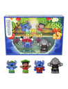 MTJFC77,Fisher Price Little People Collector Disney Lilo Si Stitch Set 4 Figurine