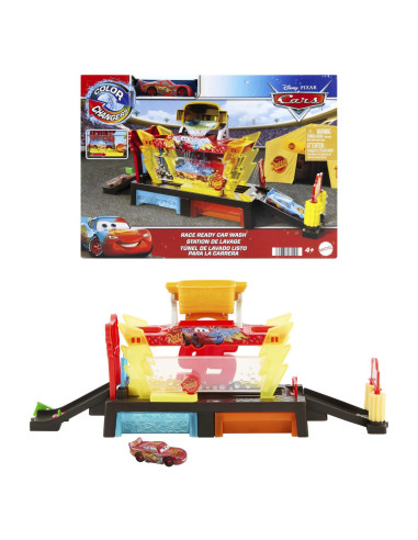 MTJBM70,Cars Set De Joaca Spalatorie Auto Cu 1 Masinuta Inclusa Color Change