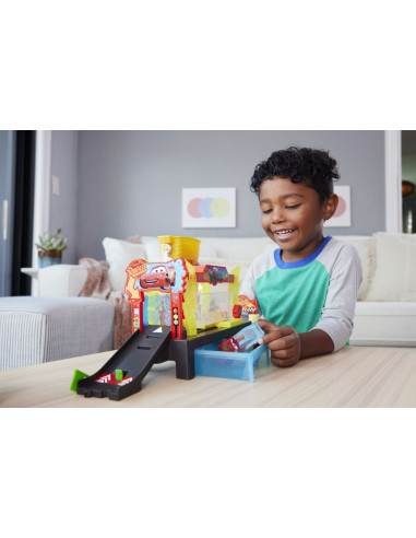 MTJBM70,Cars Set De Joaca Spalatorie Auto Cu 1 Masinuta Inclusa Color Change