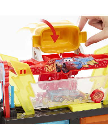 MTJBM70,Cars Set De Joaca Spalatorie Auto Cu 1 Masinuta Inclusa Color Change