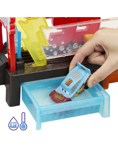 MTJBM70,Cars Set De Joaca Spalatorie Auto Cu 1 Masinuta Inclusa Color Change