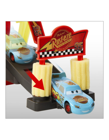 MTJBM70,Cars Set De Joaca Spalatorie Auto Cu 1 Masinuta Inclusa Color Change