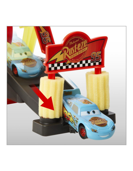 MTJBM70,Cars Set De Joaca Spalatorie Auto Cu 1 Masinuta Inclusa Color Change