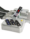 MTJDY16,Hot Wheels Racing Cuircuit De Curse Grand Prix Formula 1 Cu 3 Masinute Incluse