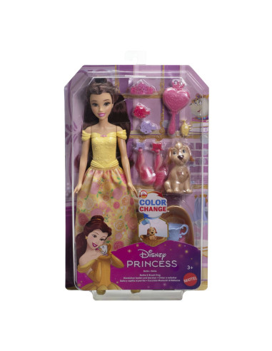 MTJFC42,Disney Princess Papusa Bella Cu Catel Si Accesorii