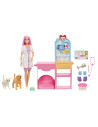 MTJFX93,Barbie You Can Be Anything Set Clinica Veterinara Fast Cast Cu Accesorii