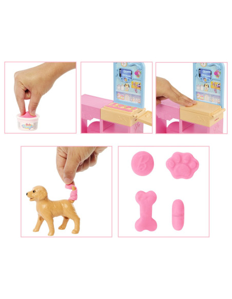 MTJFX93,Barbie You Can Be Anything Set Clinica Veterinara Fast Cast Cu Accesorii