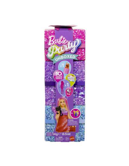 MTJFY68,Barbie Papusa Party Unboxed Reveal Petrecere Glam MTJFY68,Barbie Papusa Party Unboxed Reveal Petrecere Glam