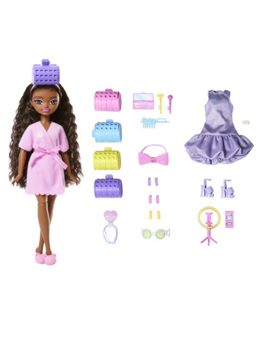 MTJGG39,Barbie Dream Besties Set Papusa Barbie Brooklyn Pregateste-te Cu Barbie