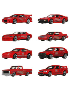 MTJGK09,Hot Wheels Silver Series Aniversarea A 80 De Ani Set 8 Masinute Metalice Scara 1 La 64 2