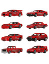 MTJGK09,Hot Wheels Silver Series Aniversarea A 80 De Ani Set 8 Masinute Metalice Scara 1 La 64