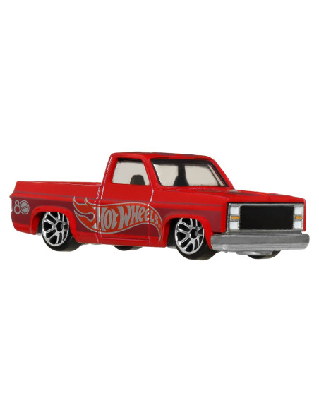 MTJGK09,Hot Wheels Silver Series Aniversarea A 80 De Ani Set 8 Masinute Metalice Scara 1 La 64