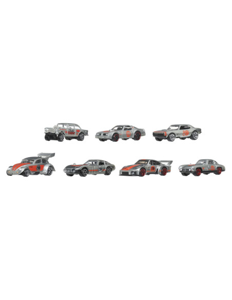 MTJHF01,Hot Wheels Replay The Classic Set 7 Masinute Metalice Scara 1 La 64
