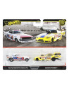 MTHBL96_JBL01,Hot Wheels Premium Set 2 Masinute Metalice Plymouth Cuda Fc 72 Si Robn Pinks Scara 1 La 64