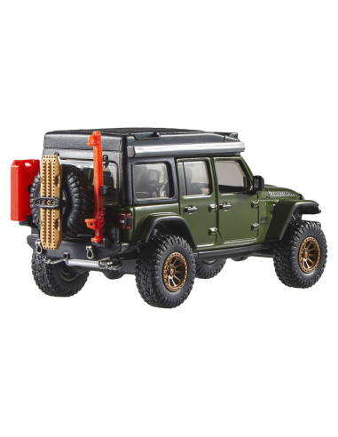 MTHMD41_HWT19,Hot Wheels Premium Real Riders Masinuta Metalica Jeep Wrangler 392 Rubicon Scara 1 La 43