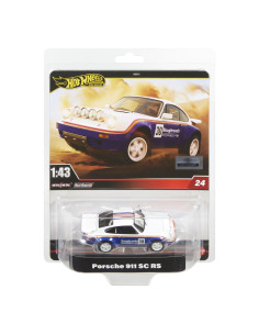 MTHMD41_JCN72,Hot Wheels Premium Real Riders Masinuta Metalica Porsche 911 Sc Rs Scara 1 La 43