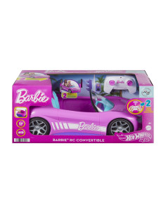 MTJBH05,Hot Wheels Rc Barbie Masinuta Cu Telecomanda Convertibila