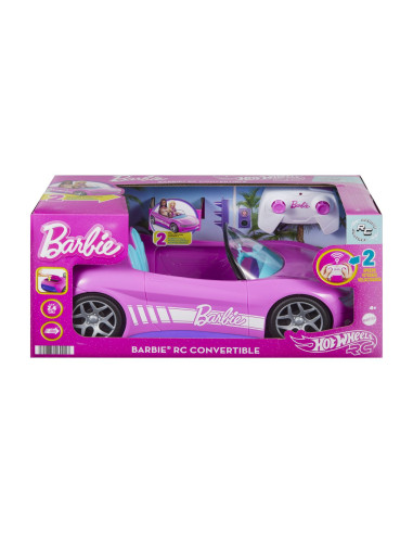 MTJBH05,Hot Wheels Rc Barbie Masinuta Cu Telecomanda Convertibila